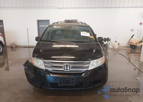 2011 Honda Odyssey Ex-L from USA, damaged, VIN 5FNRL5H60BB012741